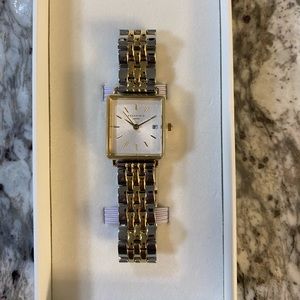 Rosefield Boxy XS two toned watch